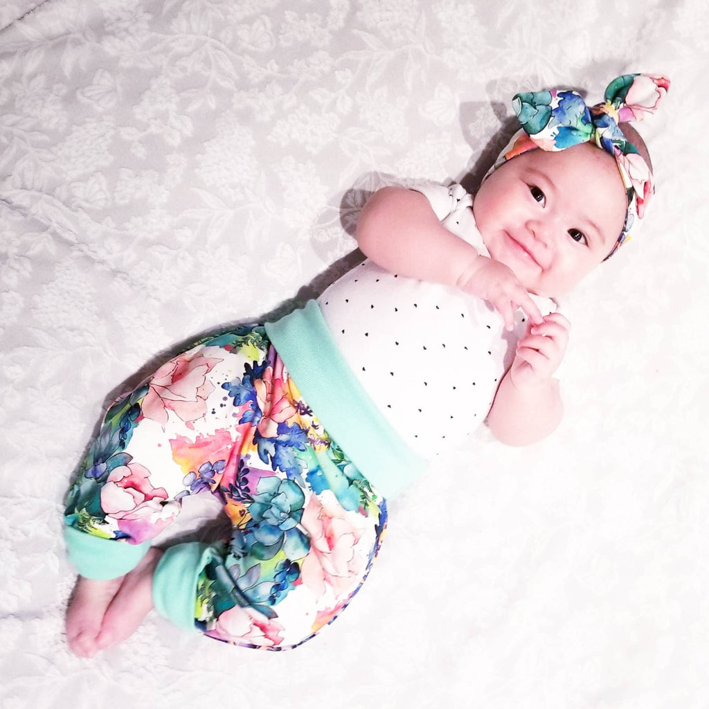 Flower Harem Pants