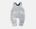 Monochrome Heart Romper
