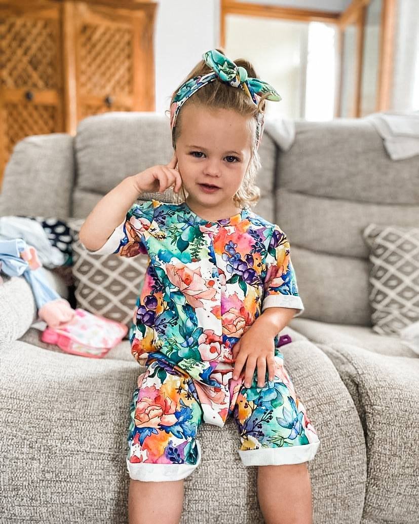 Flower Romper