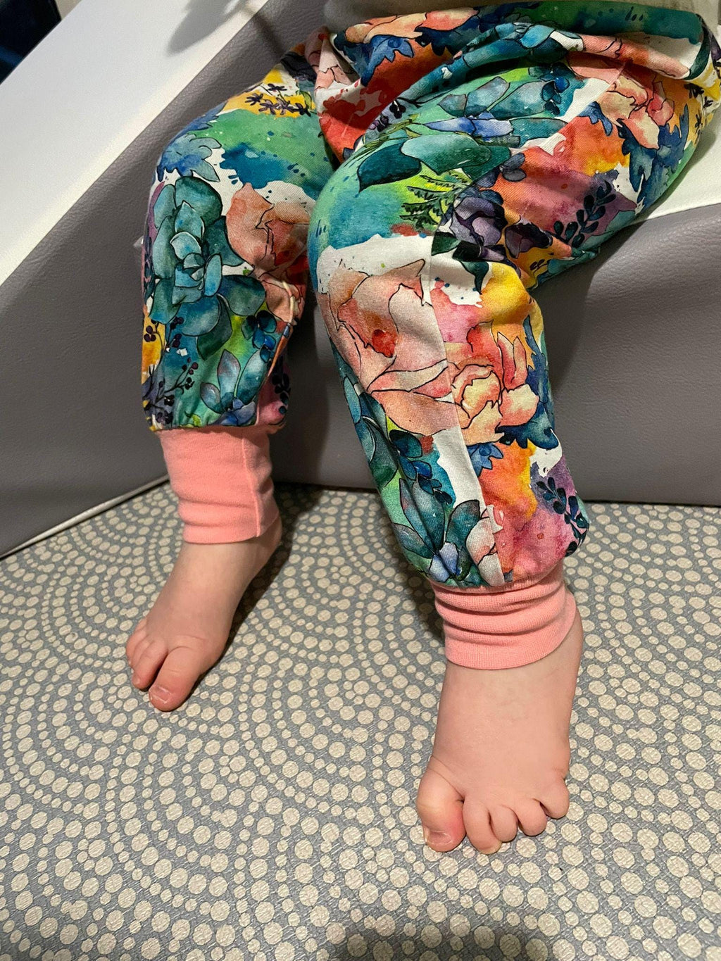 Flower Harem Pants
