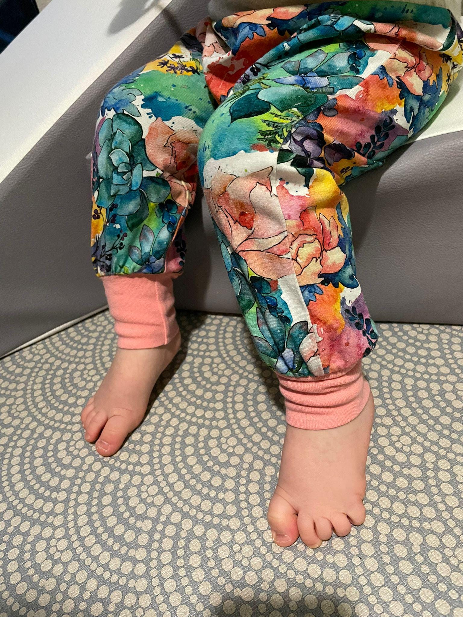 Flower Harem Pants