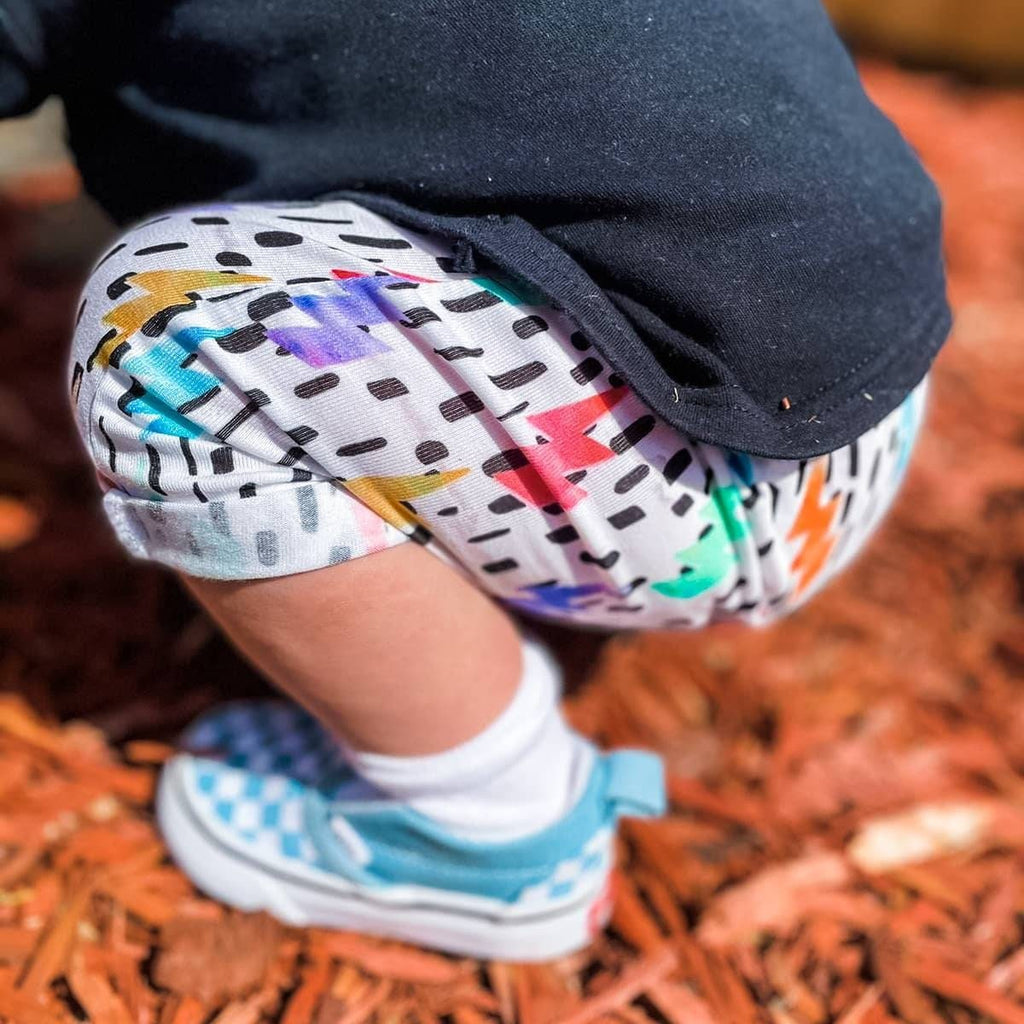 Watercolour Lightning Shorts
