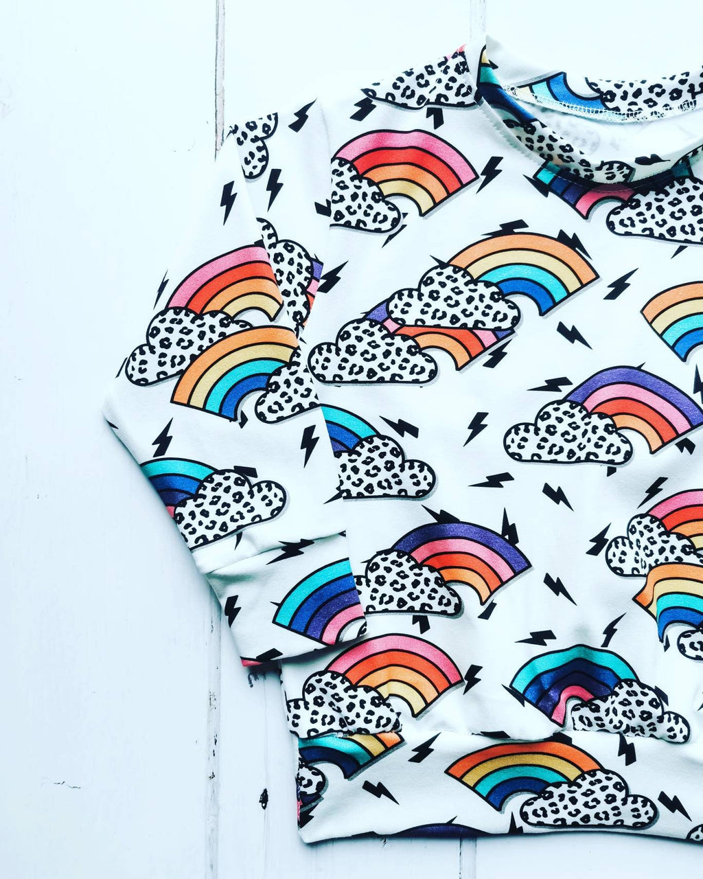 Rainbow Cloud Sweater