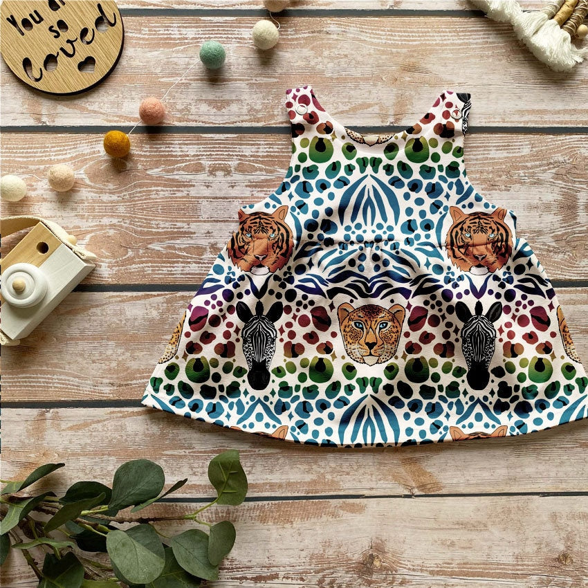 Rainbow Safari Dress