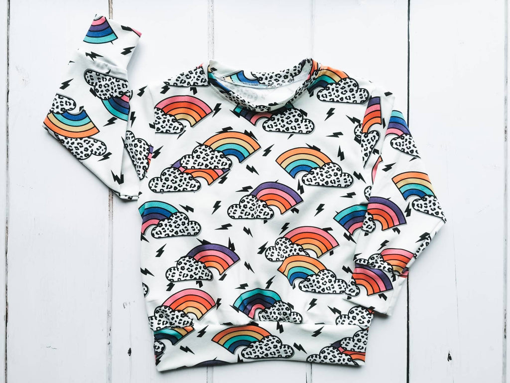 Rainbow Cloud Sweater