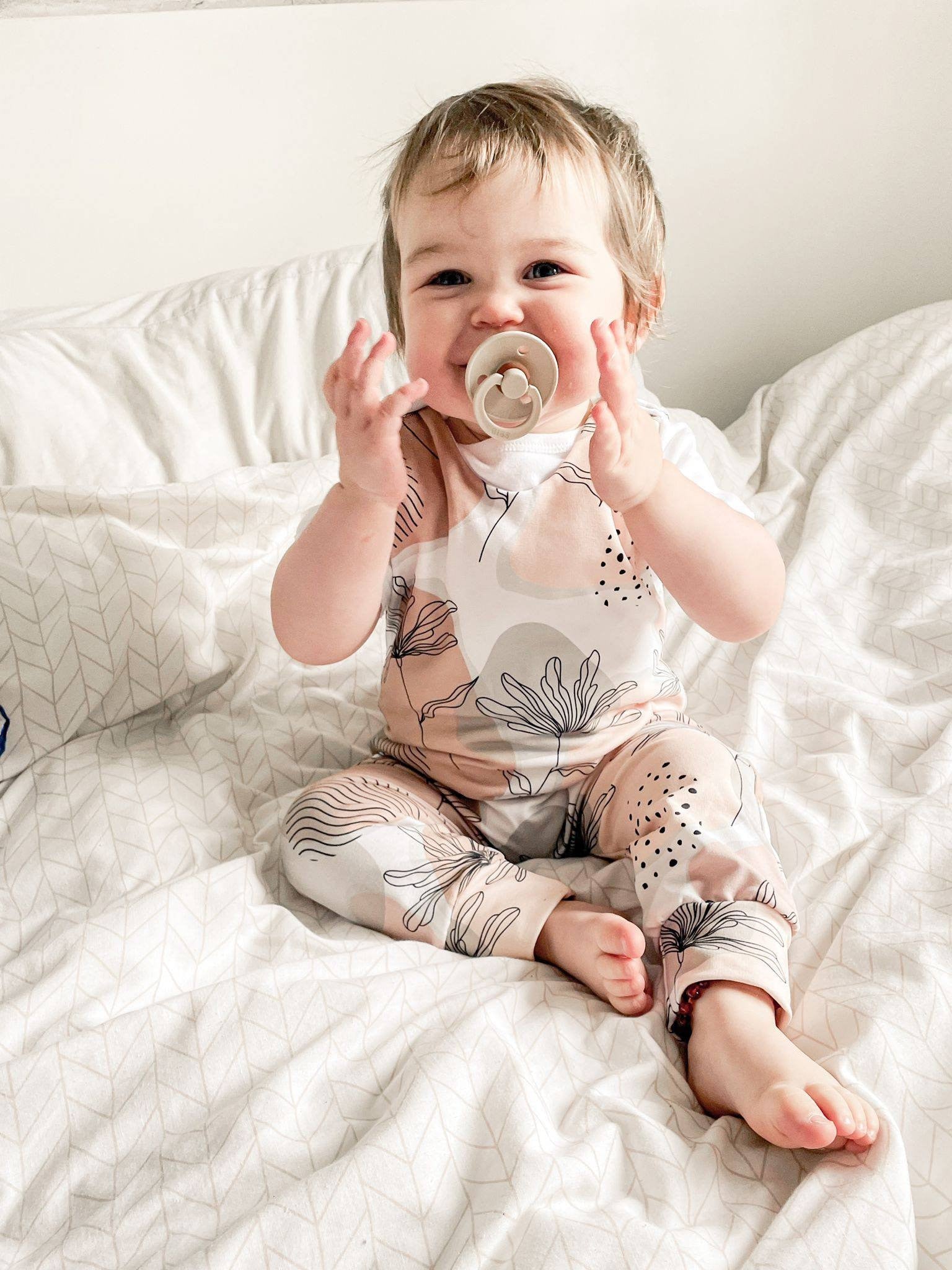 Pastel Flower Romper