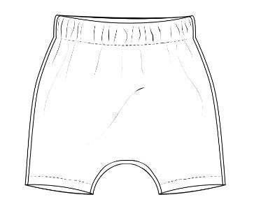 Squirrel and Mouse Shorts