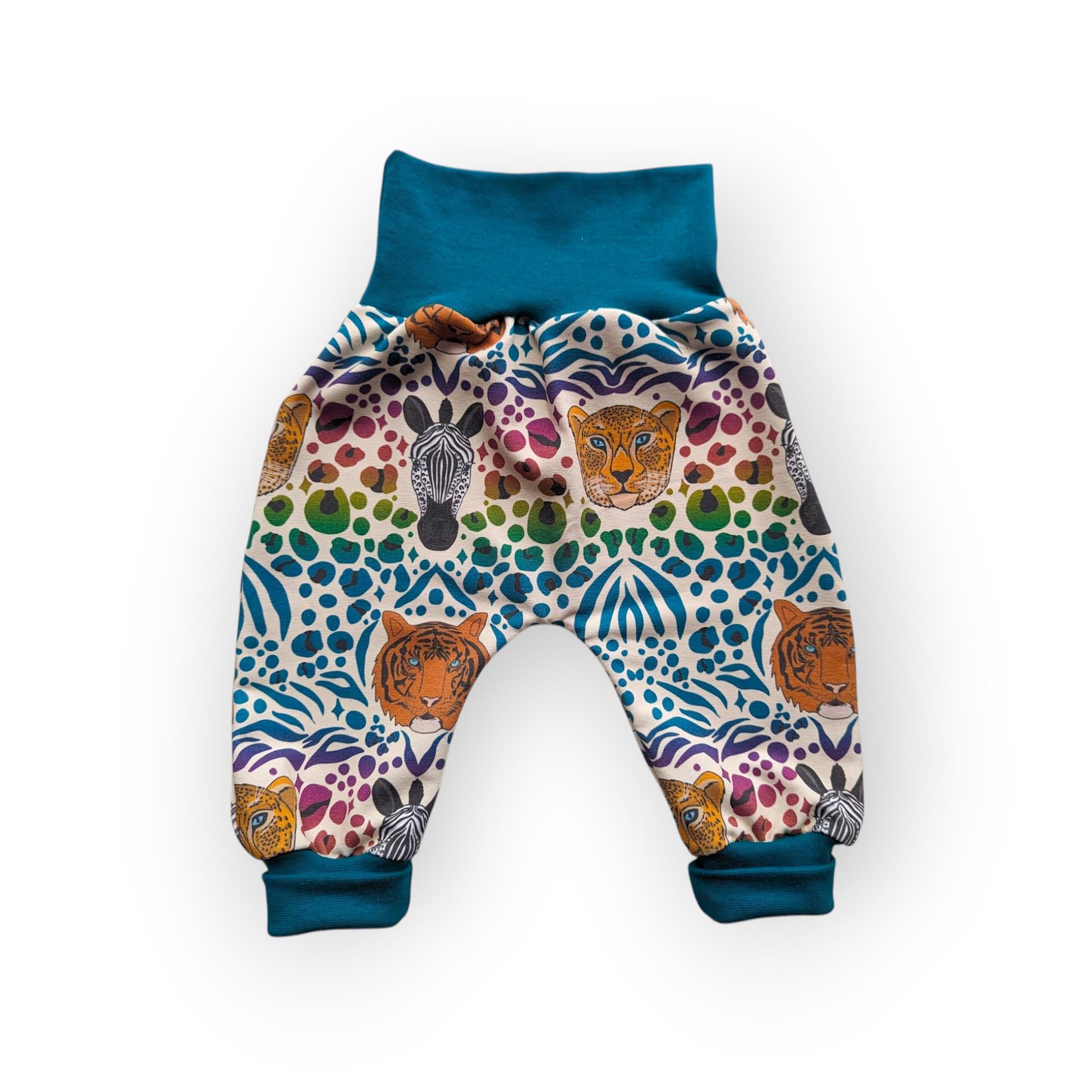 Rainbow Safari Harem Pants