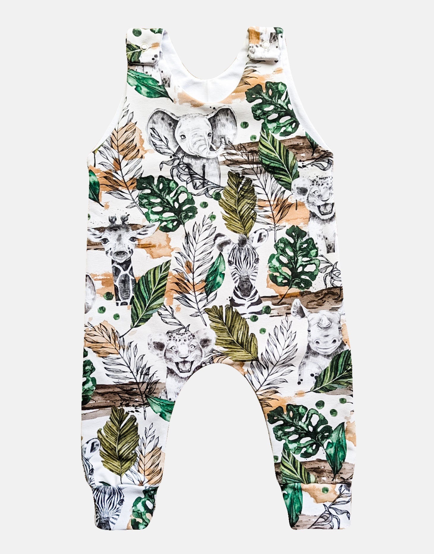 Safari Romper ***Pre-Sale: 2-3 weeks turnaround***