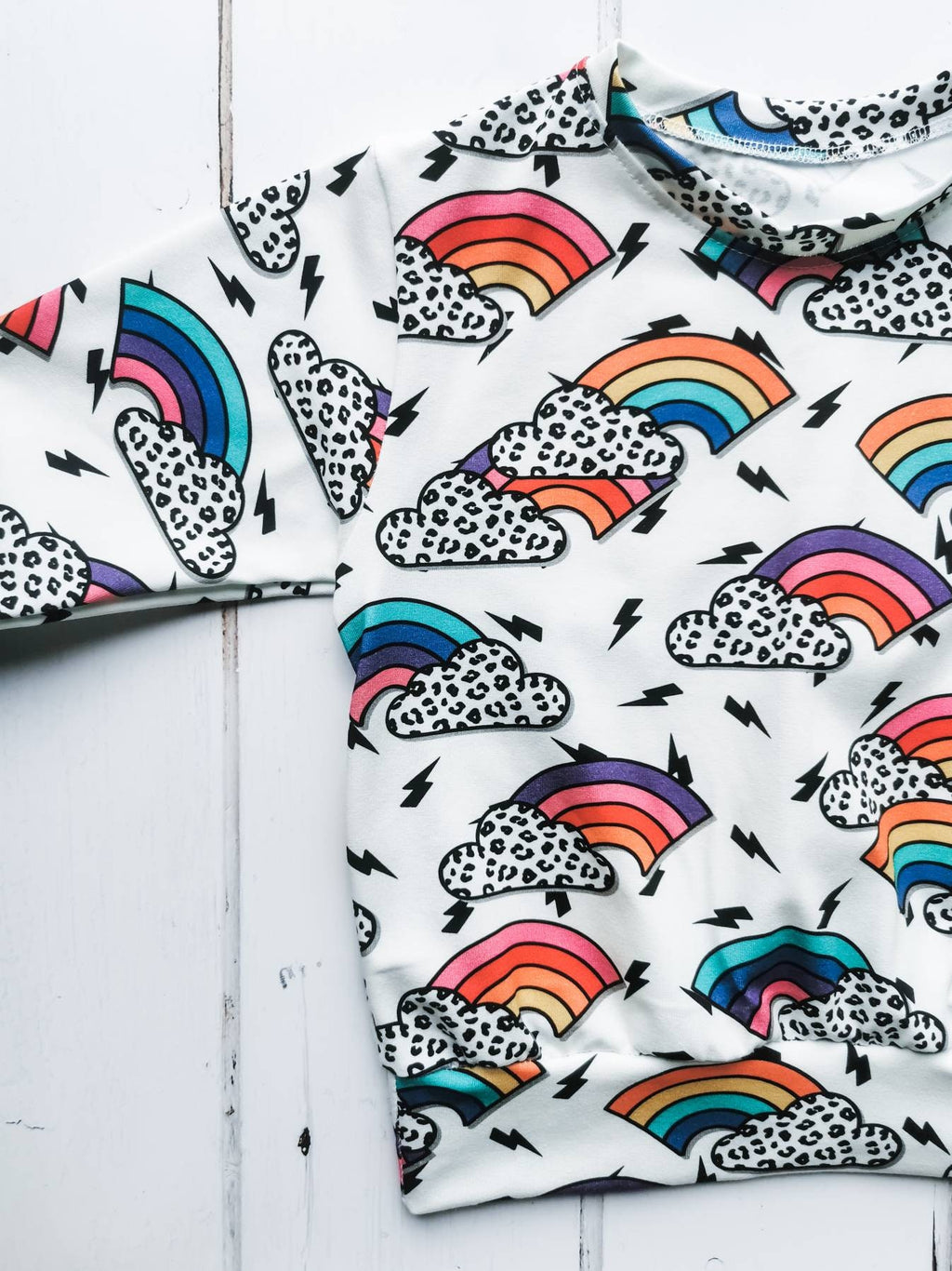 Rainbow Cloud Sweater
