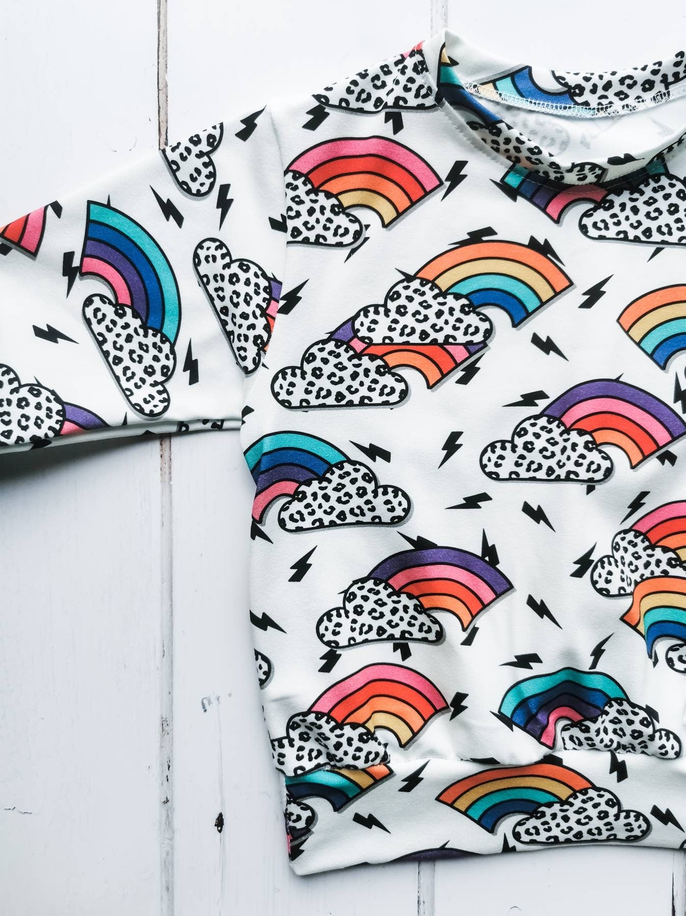 Rainbow Cloud Sweater