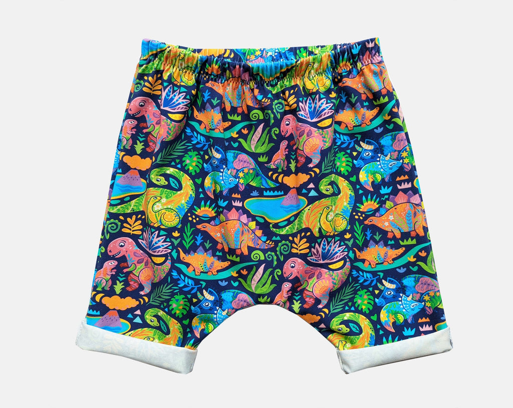 Rainbow Dinosaur Shorts