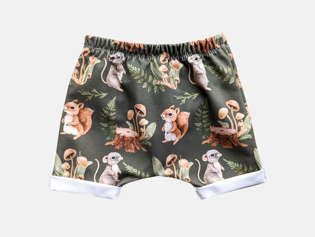 Squirrel and Mouse Shorts