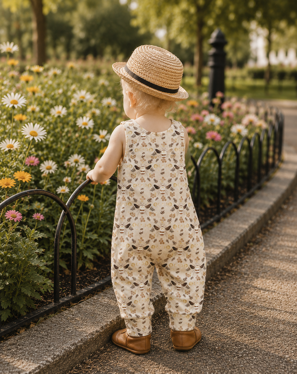 Golden Bee Romper