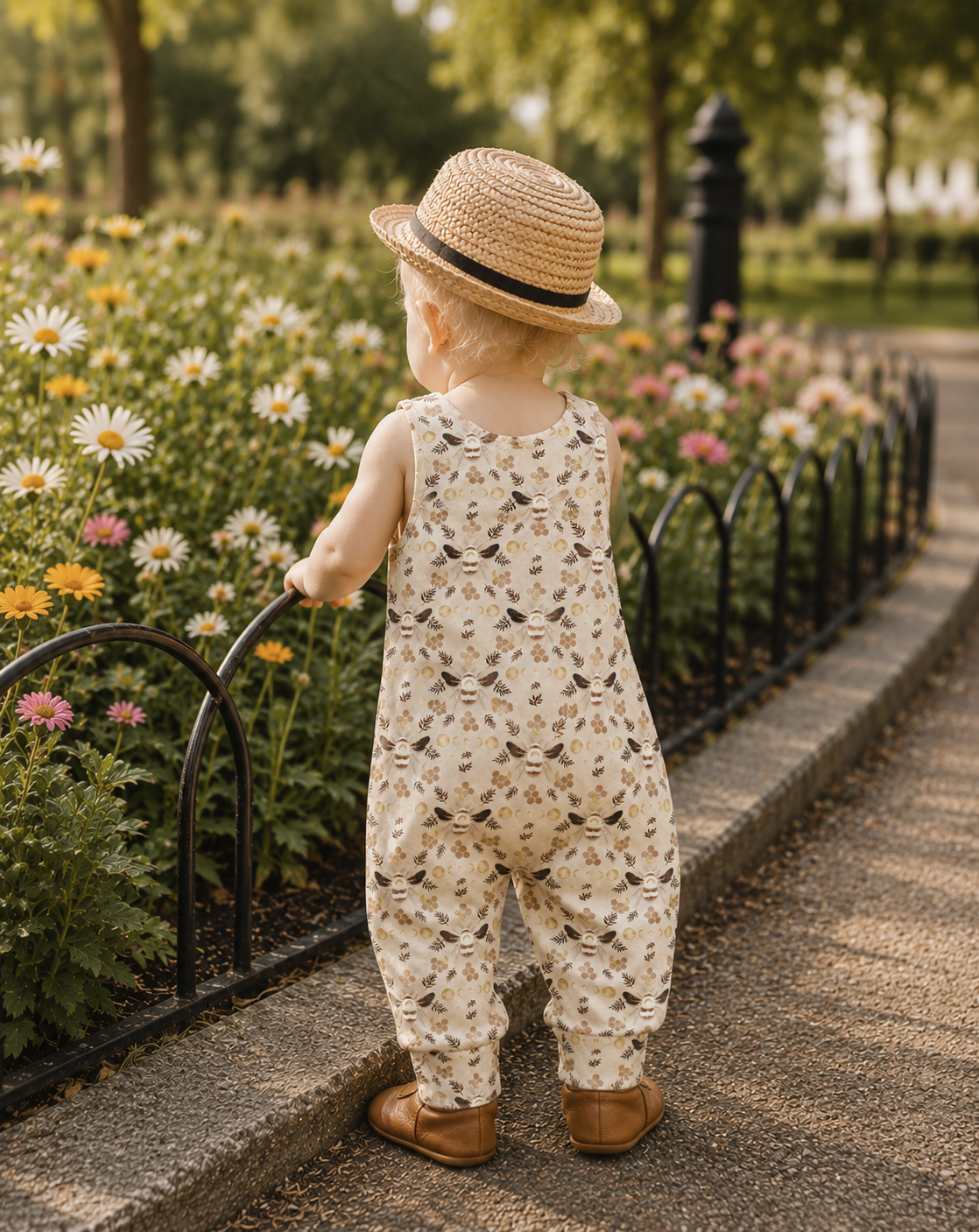 Golden Bee Romper