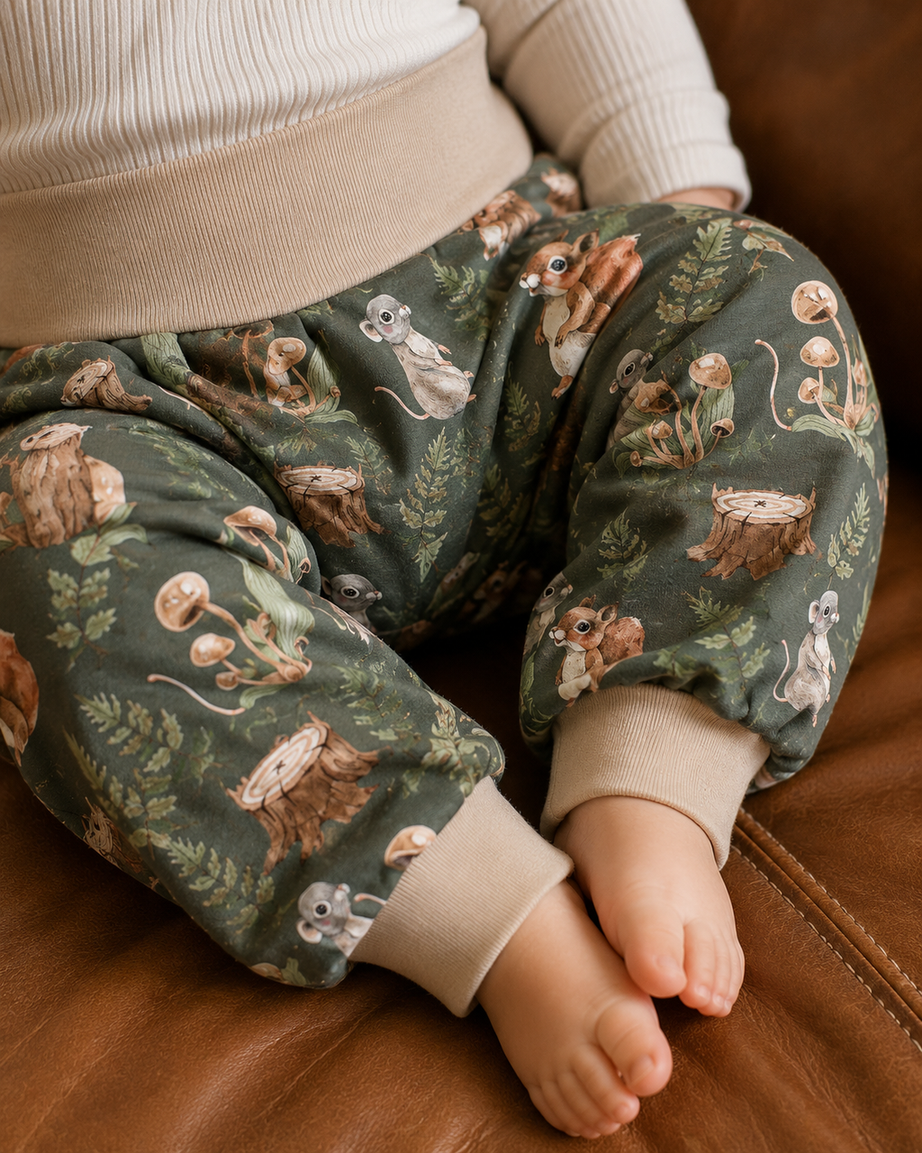 Squirrel and Mouse Harem Pants