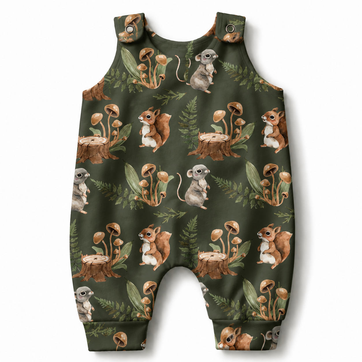 Squirrel and Mouse Romper