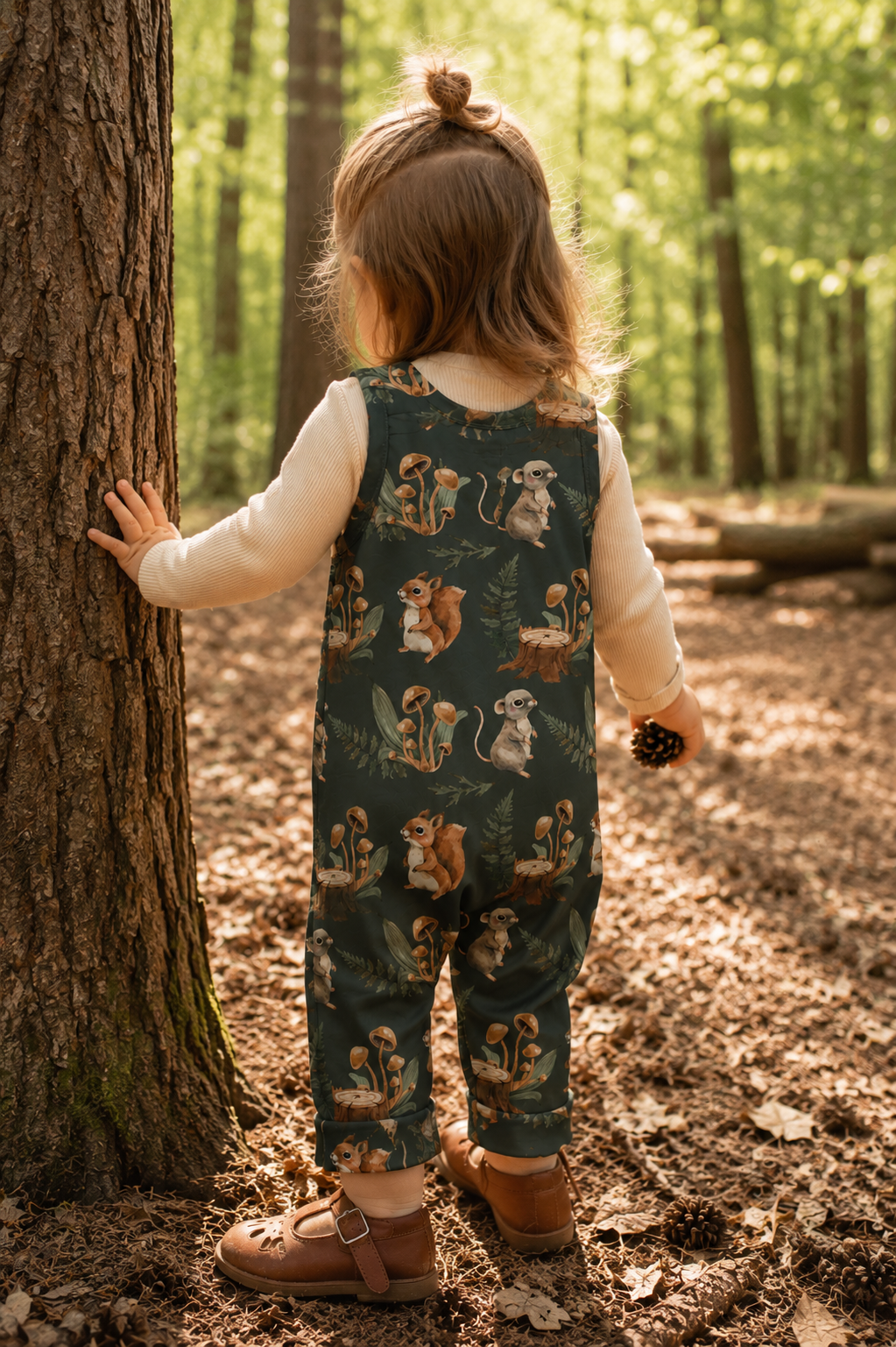 Squirrel and Mouse Romper