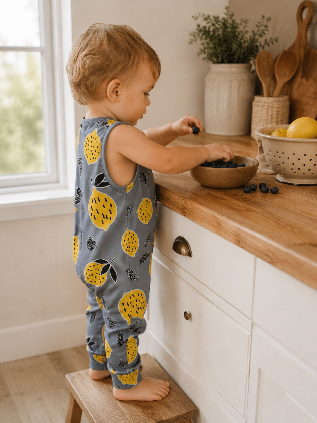 Lemon Romper