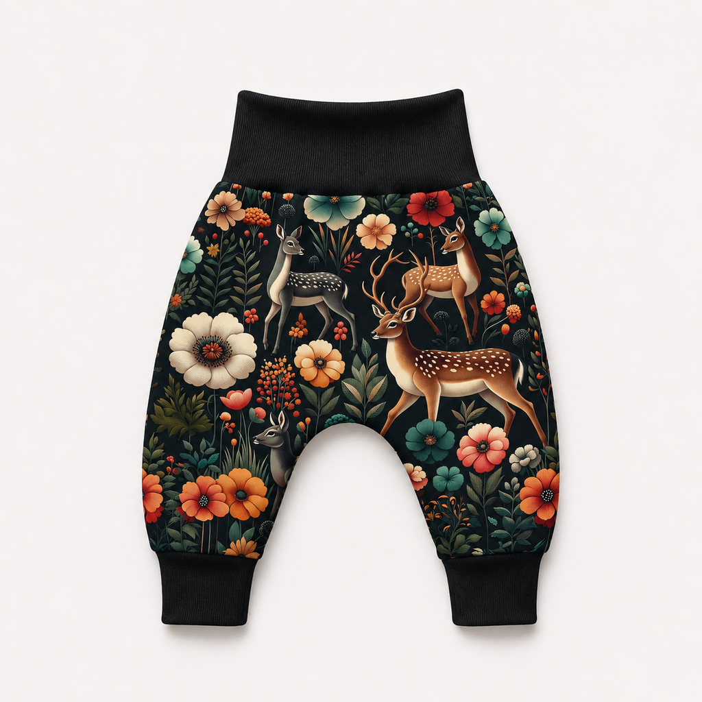 Deer Harem Pants