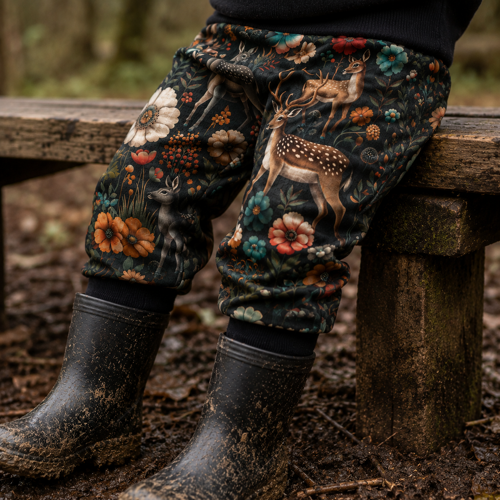 Deer Harem Pants
