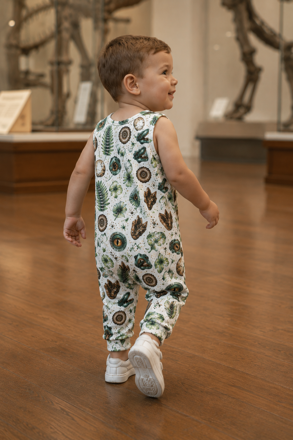 Dinosaur and Fossils Romper