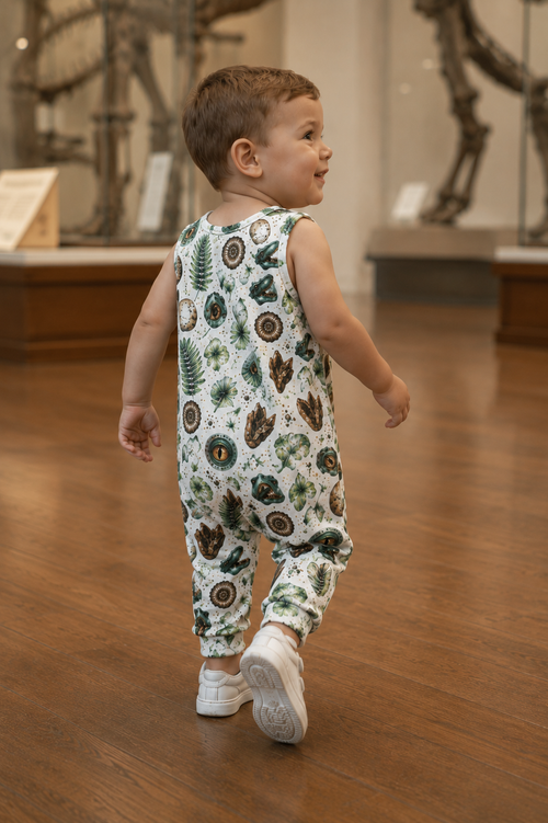 Dinosaur and Fossils Romper