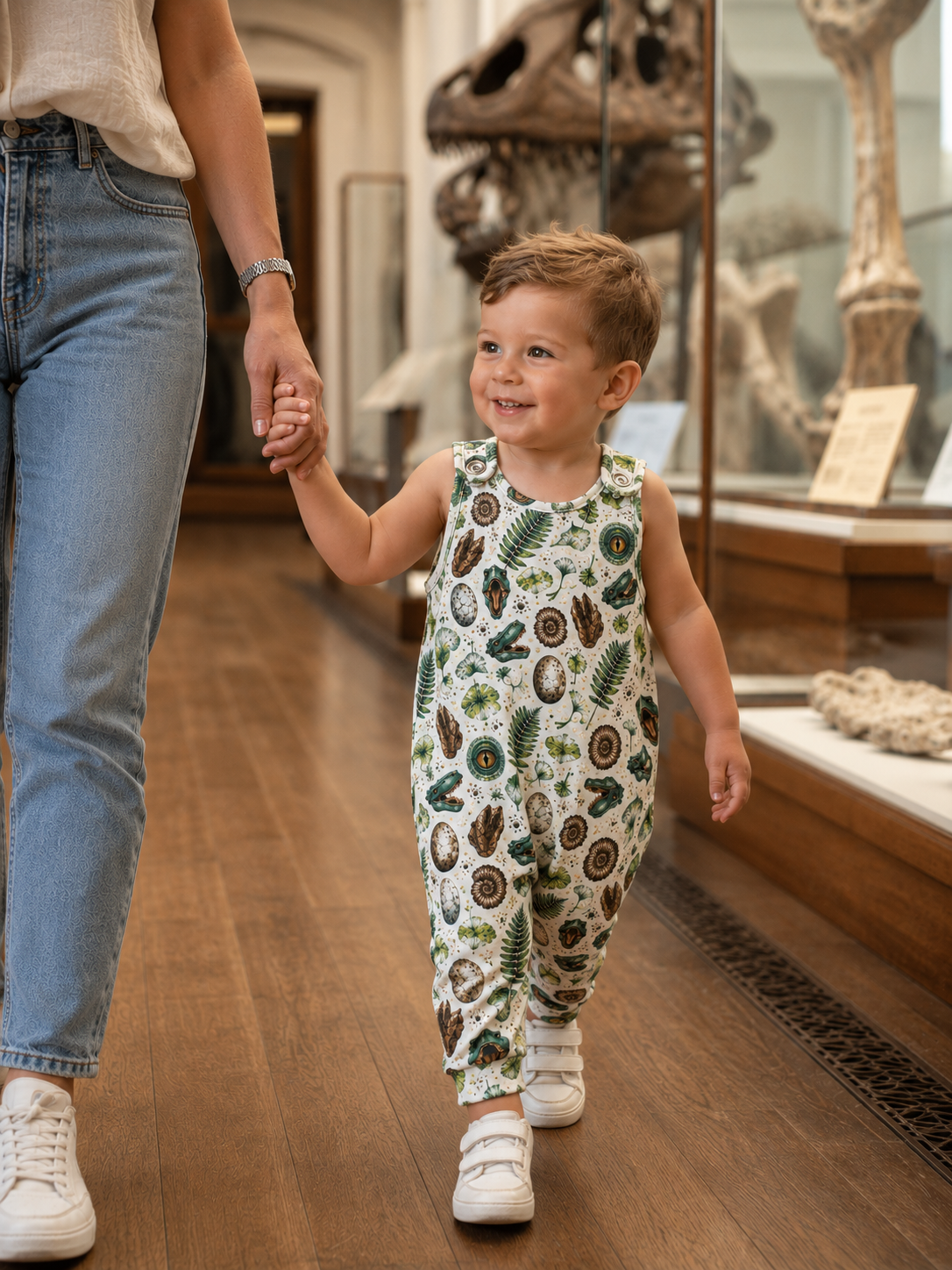 Dinosaur and Fossils Romper