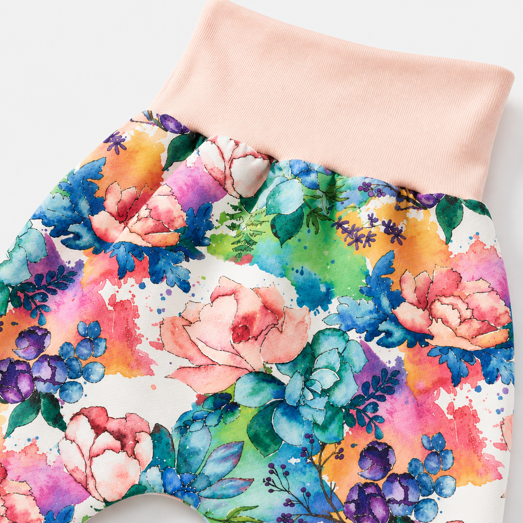 Flower Harem Pants
