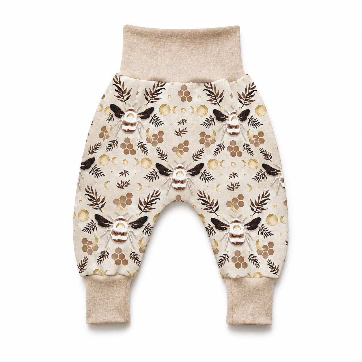 Golden Bee Harem Pants