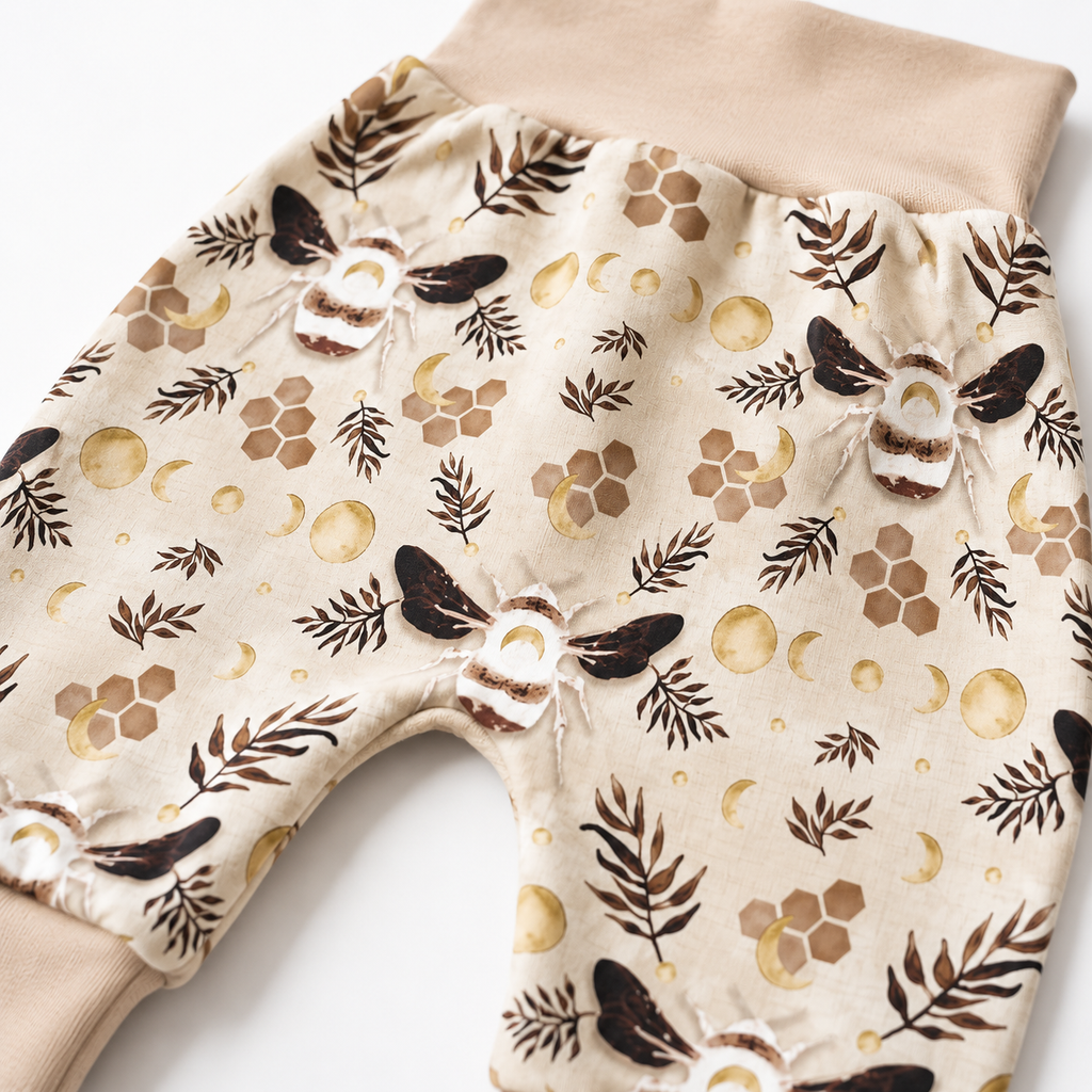 Golden Bee Harem Pants