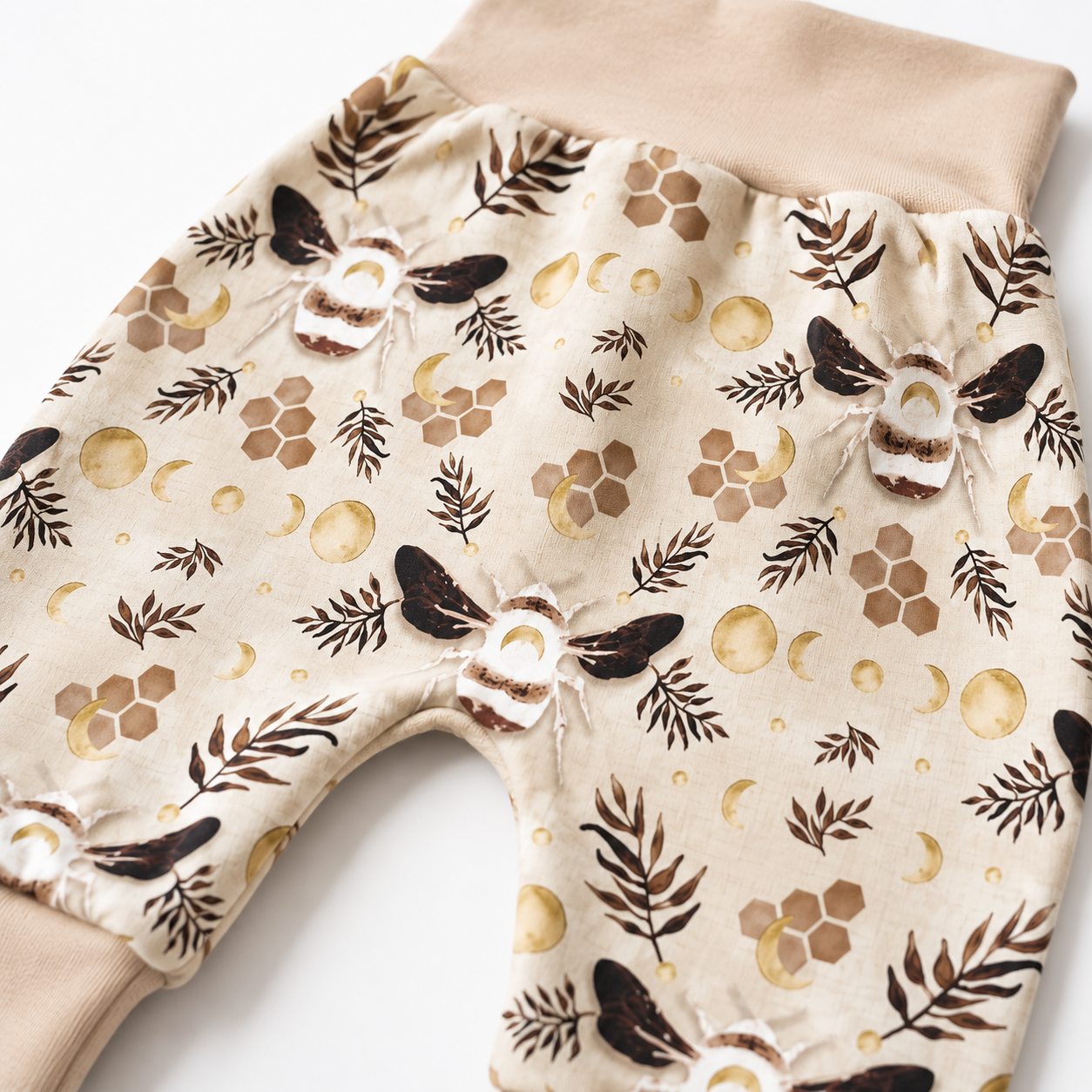 Golden Bee Harem Pants