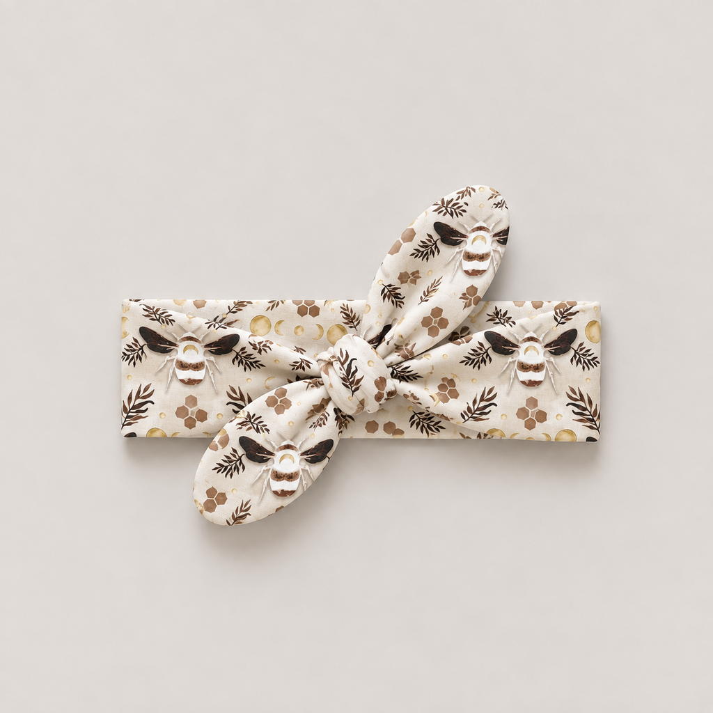 Golden Bees Headband