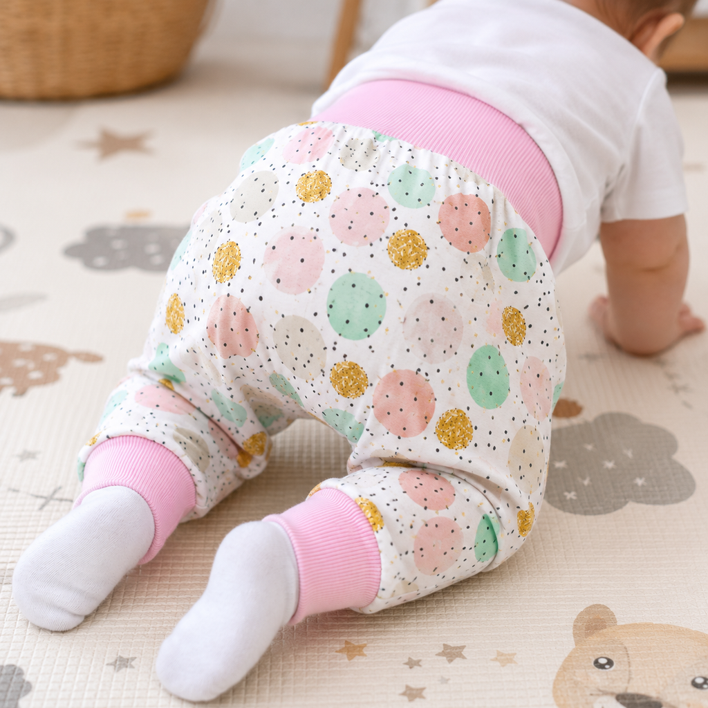 Pastel Dots Harem Pants