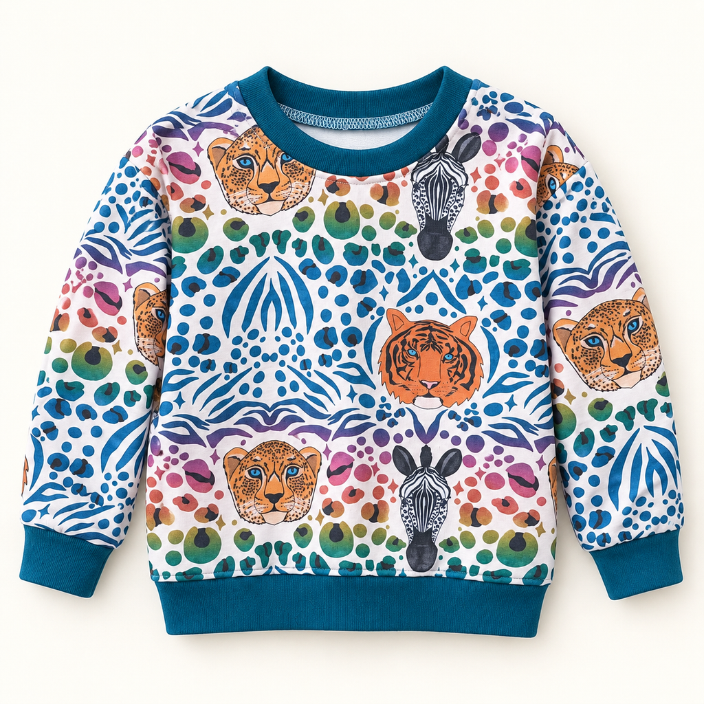 Rainbow Safari Sweater