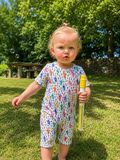 Watercolour Lightning Romper