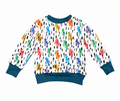 Watercolour Lightning Sweater
