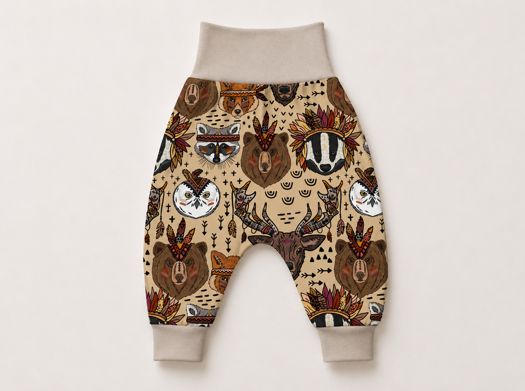 Woodland Animal Harem Pants