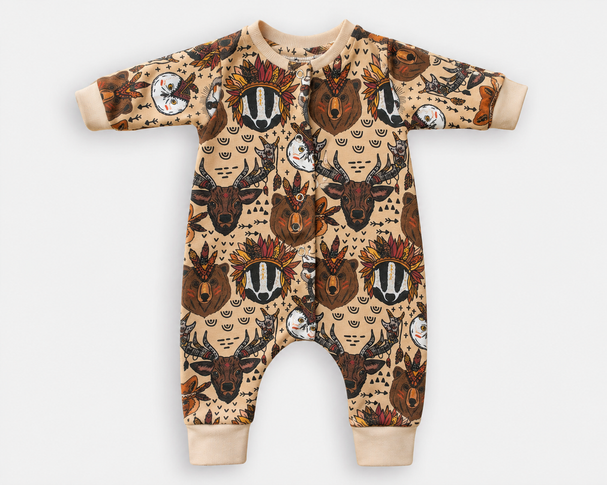 Woodland Animal Romper