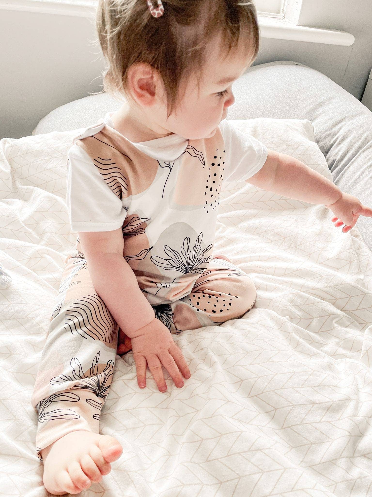 Pastel Flower Romper