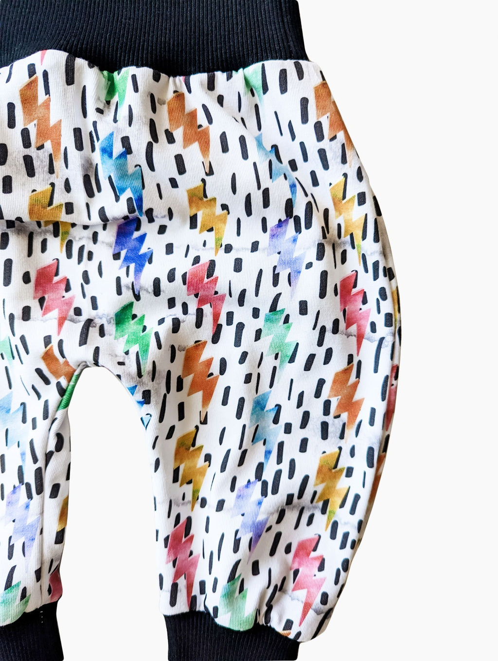 Watercolour Lightning Harem Pants