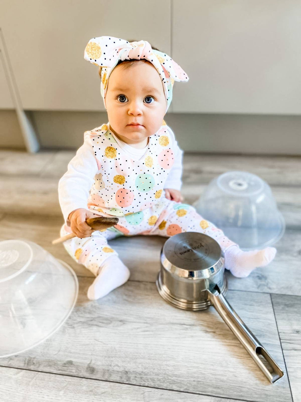 Pastel Dots Romper