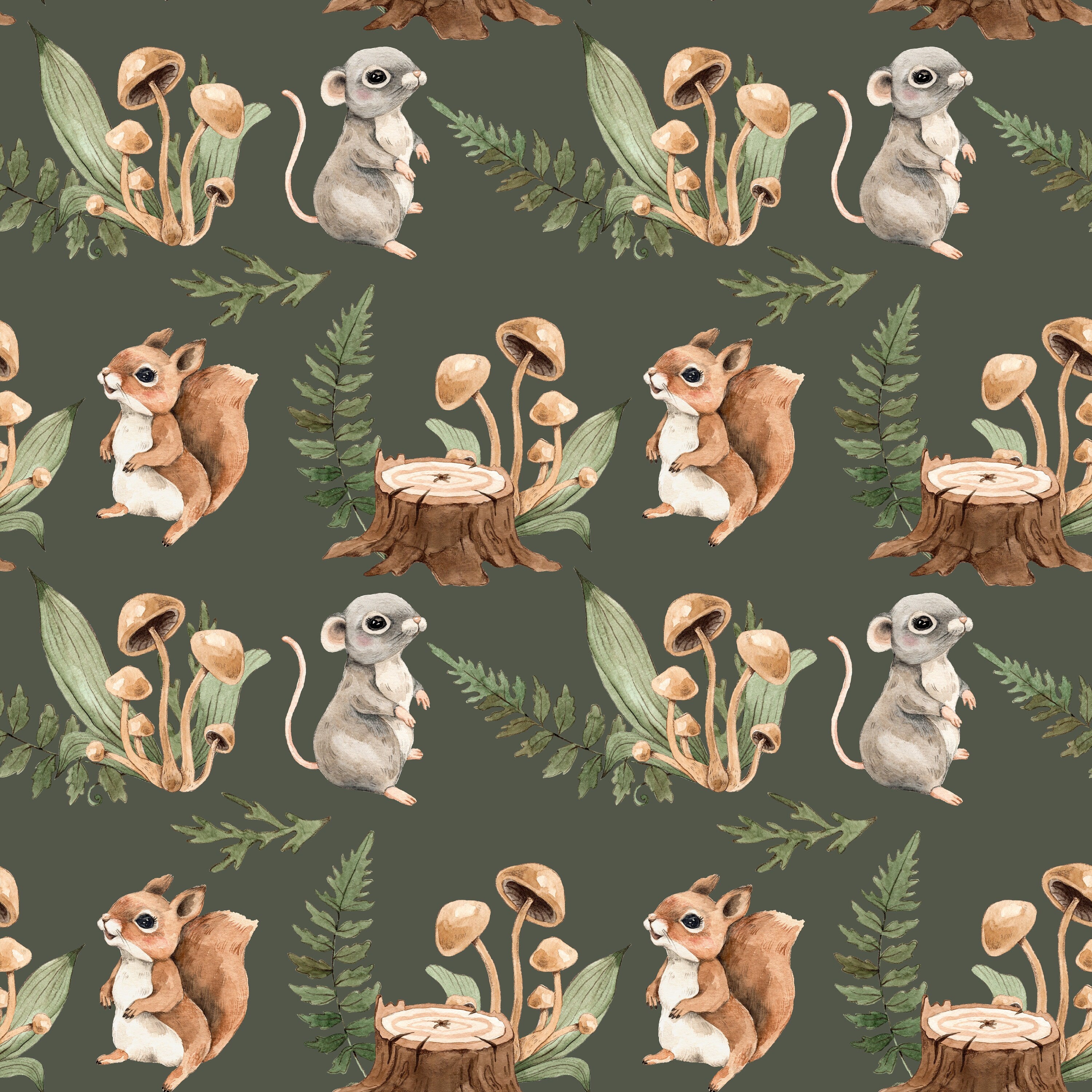 Squirrels and Mice Sweater