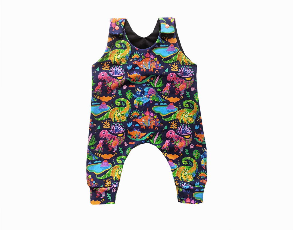 Rainbow Dinosaur Romper