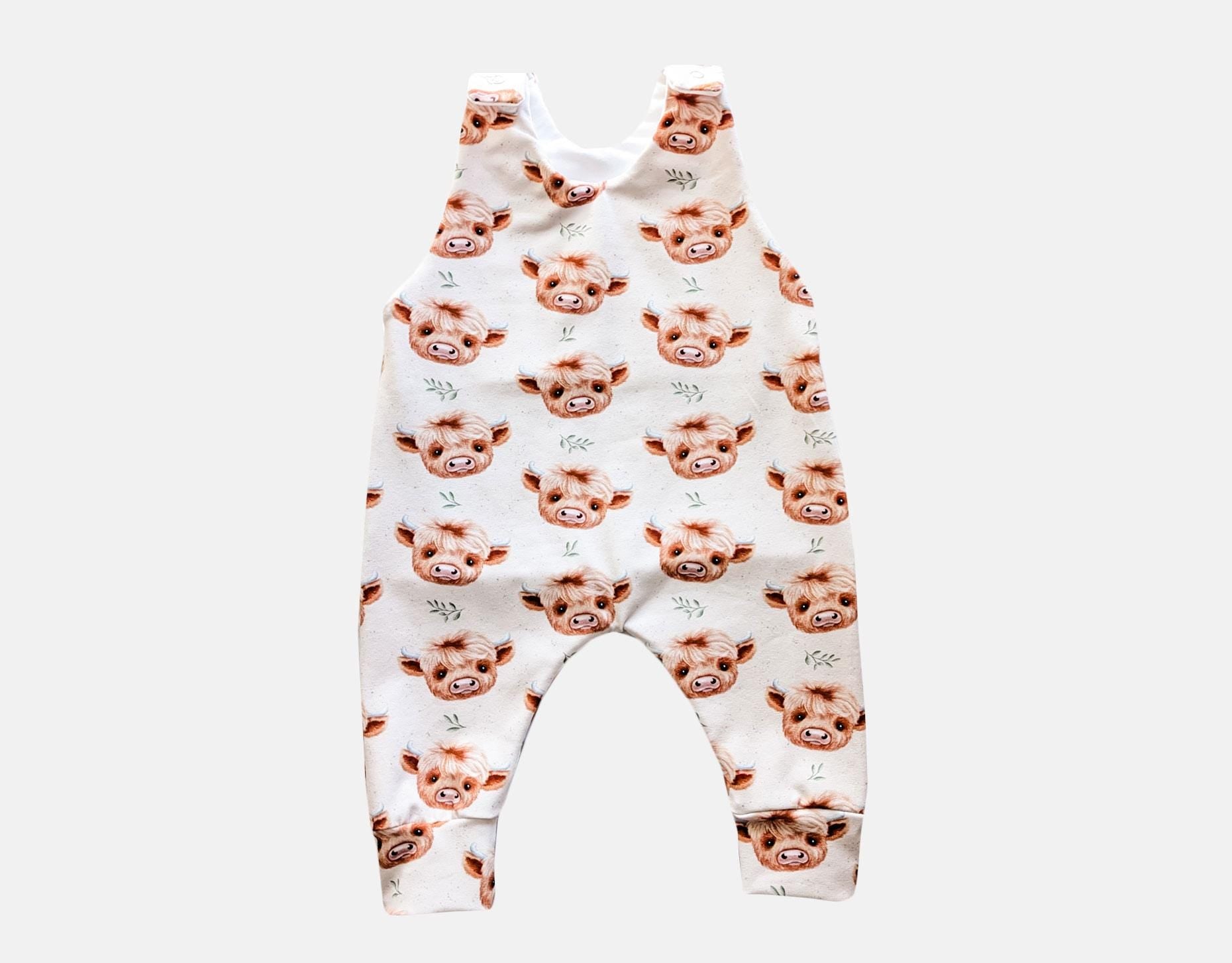 Highland Cow Romper