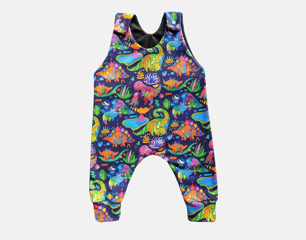 Rainbow Dinosaur Romper