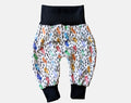 Watercolour Lightning Harem Pants