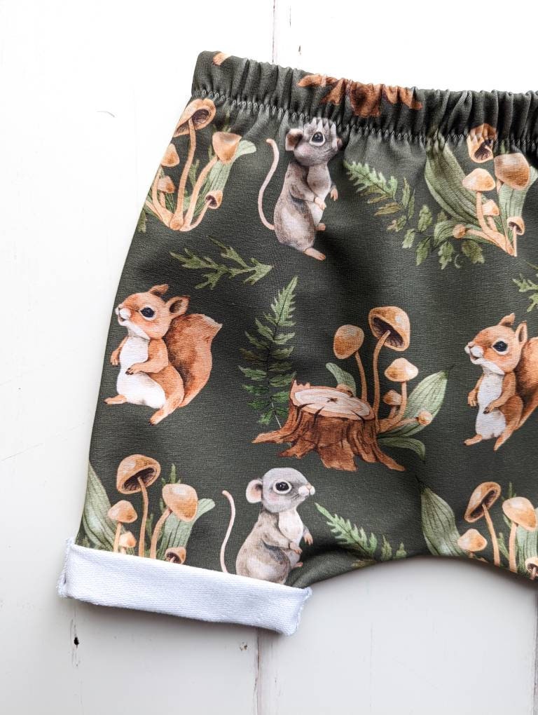 Squirrel and Mouse Shorts