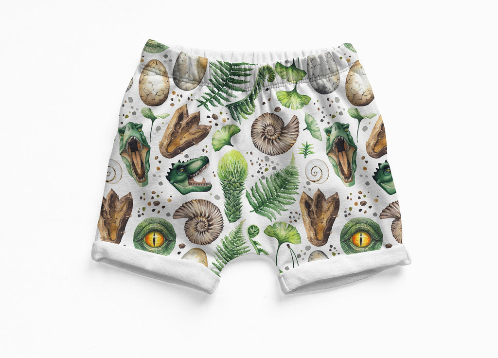 Dinosaur and Fossil Shorts