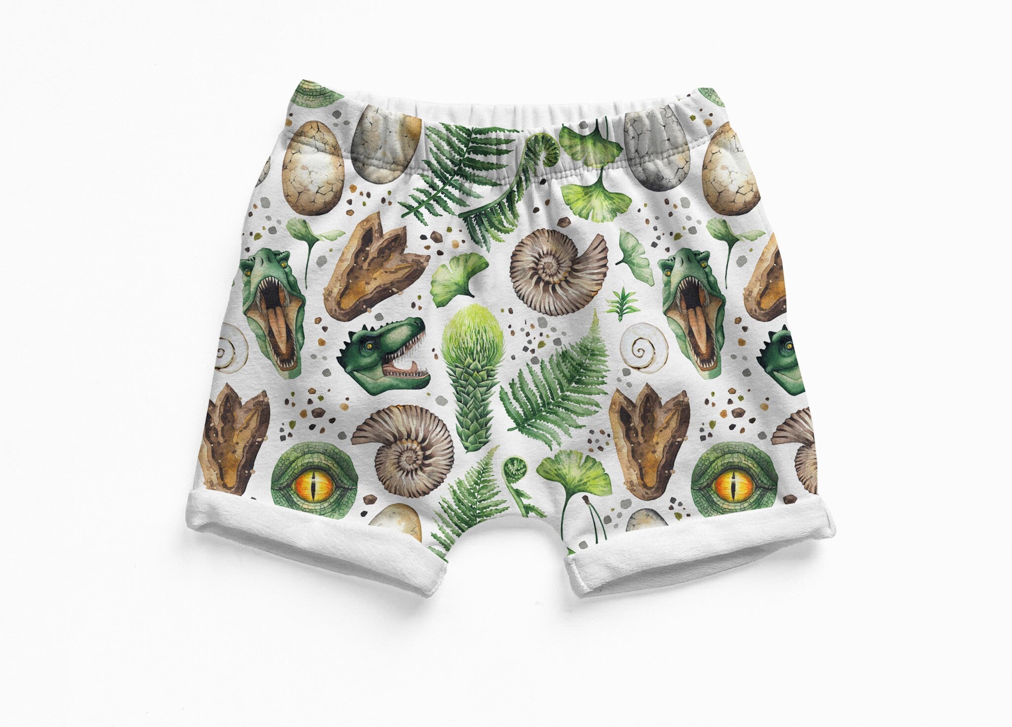 Dinosaur and Fossil Shorts